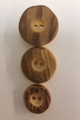 Trachtenknopf aus echtem Horn 