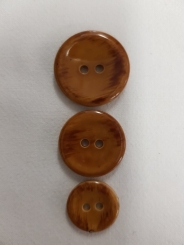 2Lochknopf, hochglänzend 