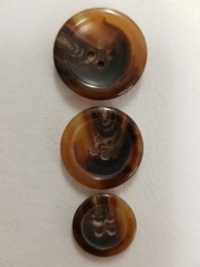 Hübscher 4Lochknopf, meliert 