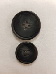4Lochknopf, matt 