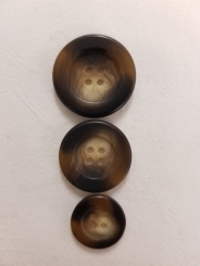 Hornknopf mit Farbverlauf 