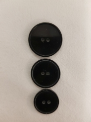 Schlichter 2Lochknopf 16mm