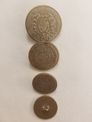 Trachtenknopf mit Motiv 