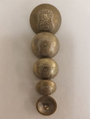 Trachtenknopf mit Muster 