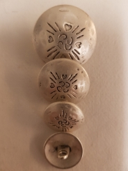 Trachtenknopf mit Muster 