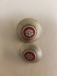 Echtmetalltrachtenknopf 