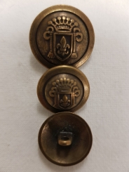 Trachtenknopf mit Wappen 22mm