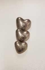 Herz als Trachtenknopf 23mm