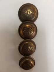 Trachtenknopf mit Wappen 