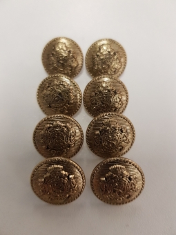 Metallknöpfe 8er Set 15 mm