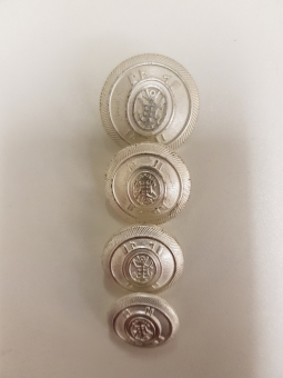 Metallknopf mit  maritimen Motiv 